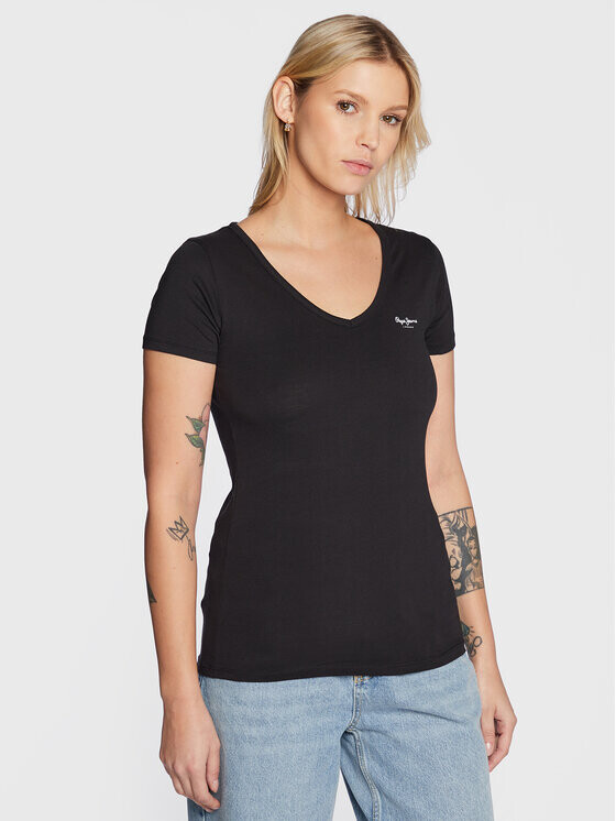 

Футболка стандартного кроя Pepe Jeans, черный