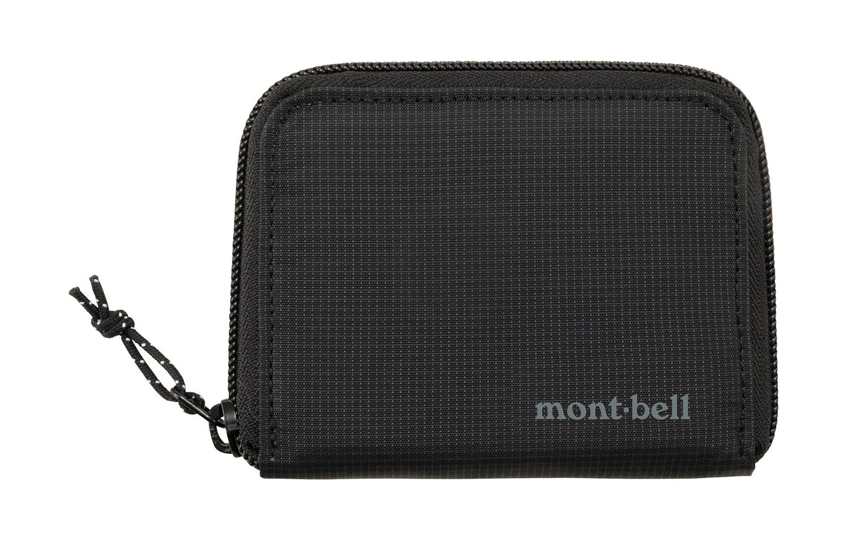 

MONTBELL Нейлоновый кошелек унисекс черный, Black