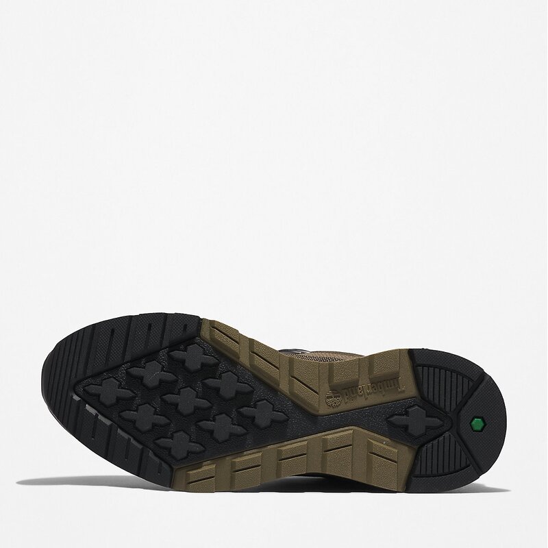 Повседневные кроссовки Sprint Trekker Mid Fabric WP Timberland, зеленый — фото 2