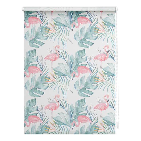 

Рулонные шторы Lichtblick Flamingo, 45x150x6 см цвет rosa/grün