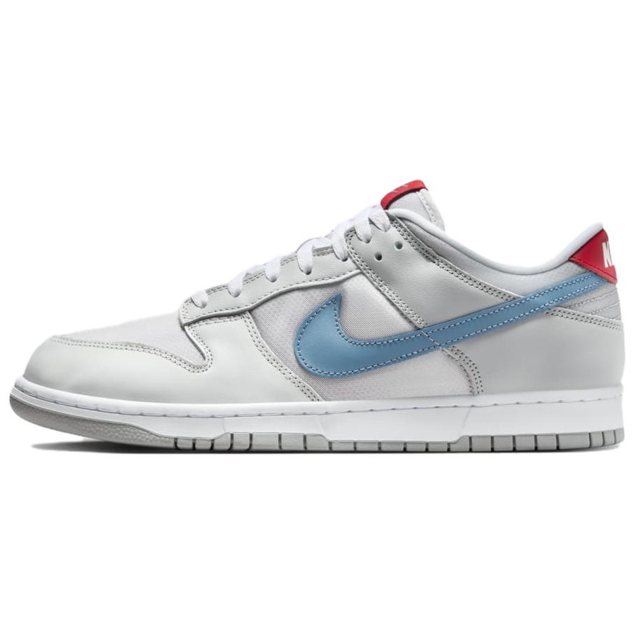 

Кроссовки Nike Dunk Skateboarding Shoes Men Low-top Silver/Blue, синий