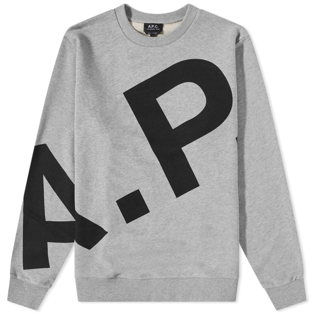 

A.P.C. Свитшот с круглым вырезом и логотипом Cory