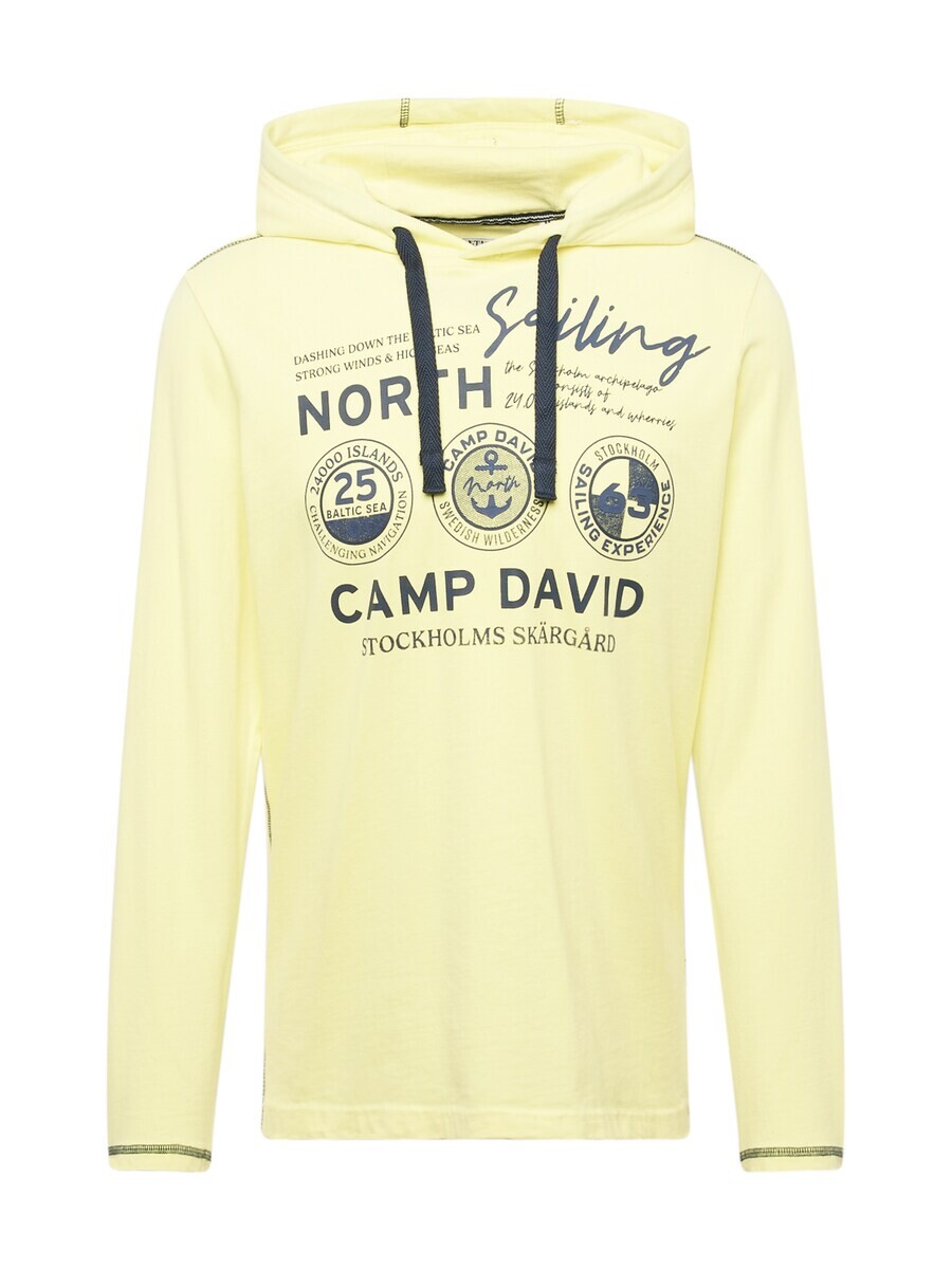 

Лонгслив CAMP DAVID Shirt, цвет pastel yellow