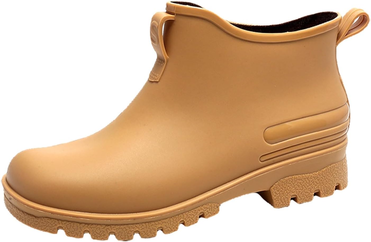 

Непромокаемые ботинки для улицы, универсальные водные ботинки с толстой подошвой, удобные, нескользящие, кухонные резиботинки, мужские и женские резисапоги для женщин, для кур Generic, желтый