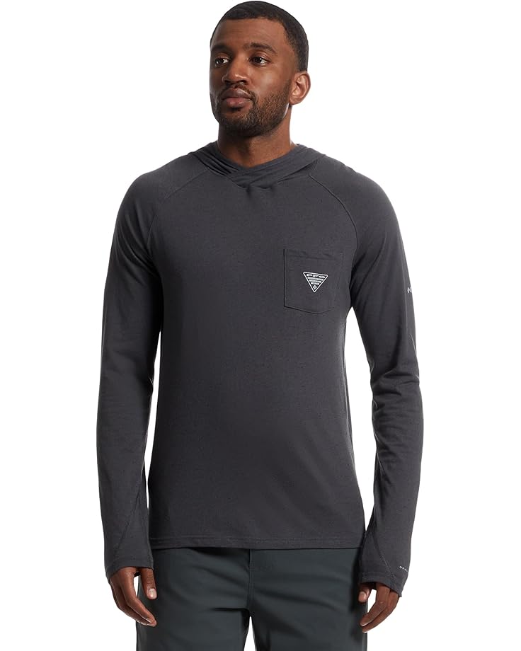 

Худи Columbia PFG Uncharted Neps Hoodie, цвет Shark