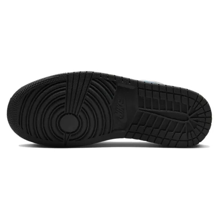 Кроссовки Air Jordan 1 Vintage Basketball Shoes Unisex Low-top Black/grey/blue, черный/синий — фото 2