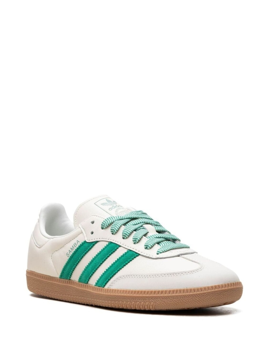 Adidas кроссовки adidas Samba OG "Off White/Court Green", белый — фото 2