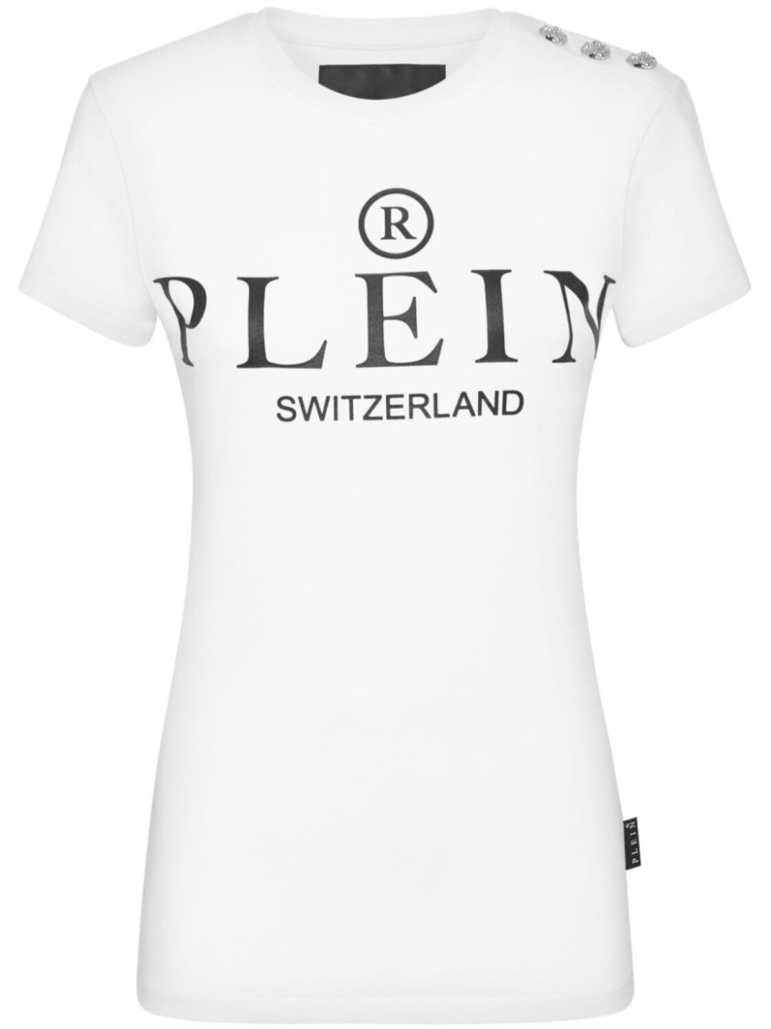 

Футболка из хлопка с логотипом Philipp Plein