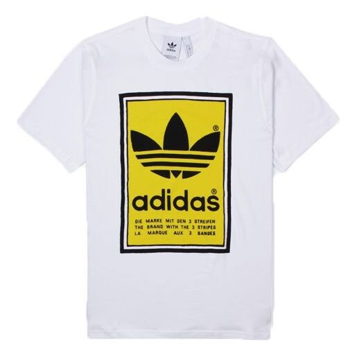 

Футболка originals men's filled label white Adidas, белый