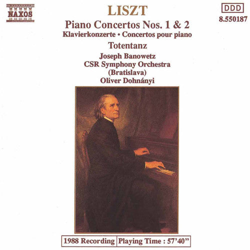 

CD диск Liszt / Banowetz / Dohnanyi: Piano Concerto 1 & 2 / Totentanz