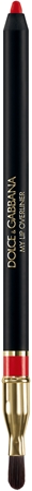 

Карандаш для губ с кисточкой Dolce&Gabbana My Lip Overliner, 08 My Devotion Red - Pink Toned Red 1,2 g
