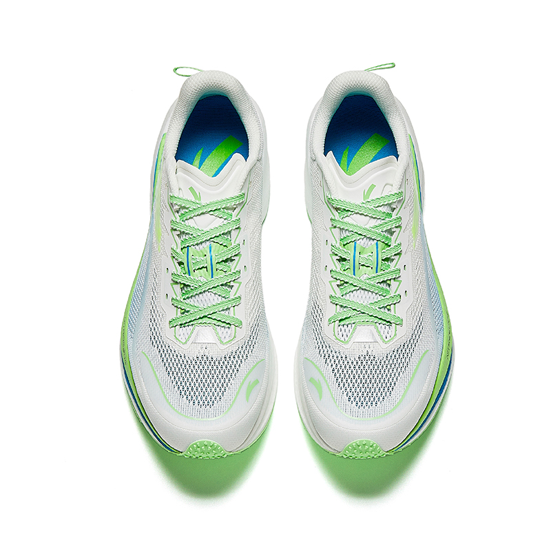 ANTAS Plastic Pioneer Кроссовки мужские низкие Papyrus White/Sorrel Green/Sea Blue — фото 3