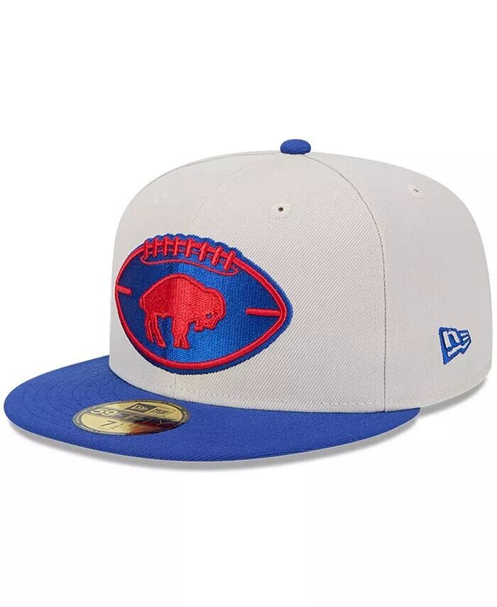 

Мужская шляпа Stone/Royal Buffalo Bills 2024 Sideline Historic 59FIFTY Fitted New Era