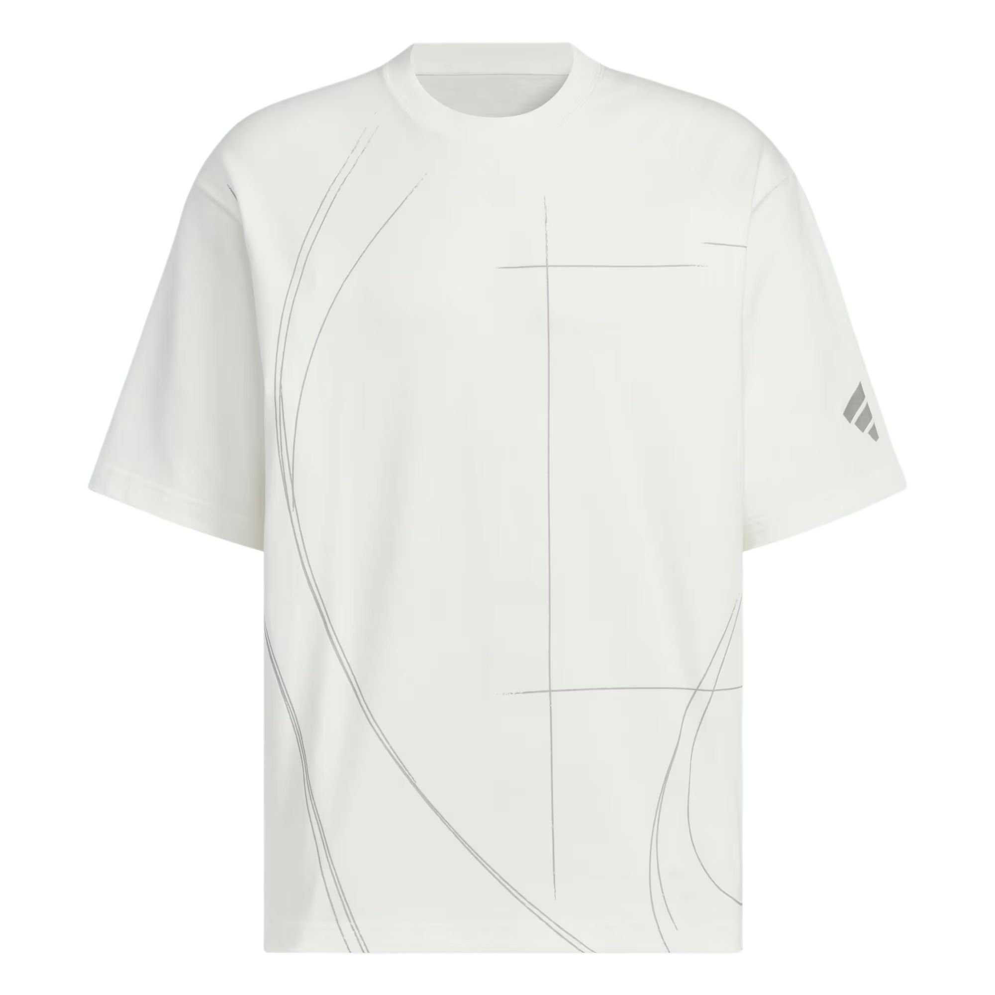 

Adidas Футболка FOS мужская ярко-белая, Белый, Adidas Футболка FOS мужская ярко-белая