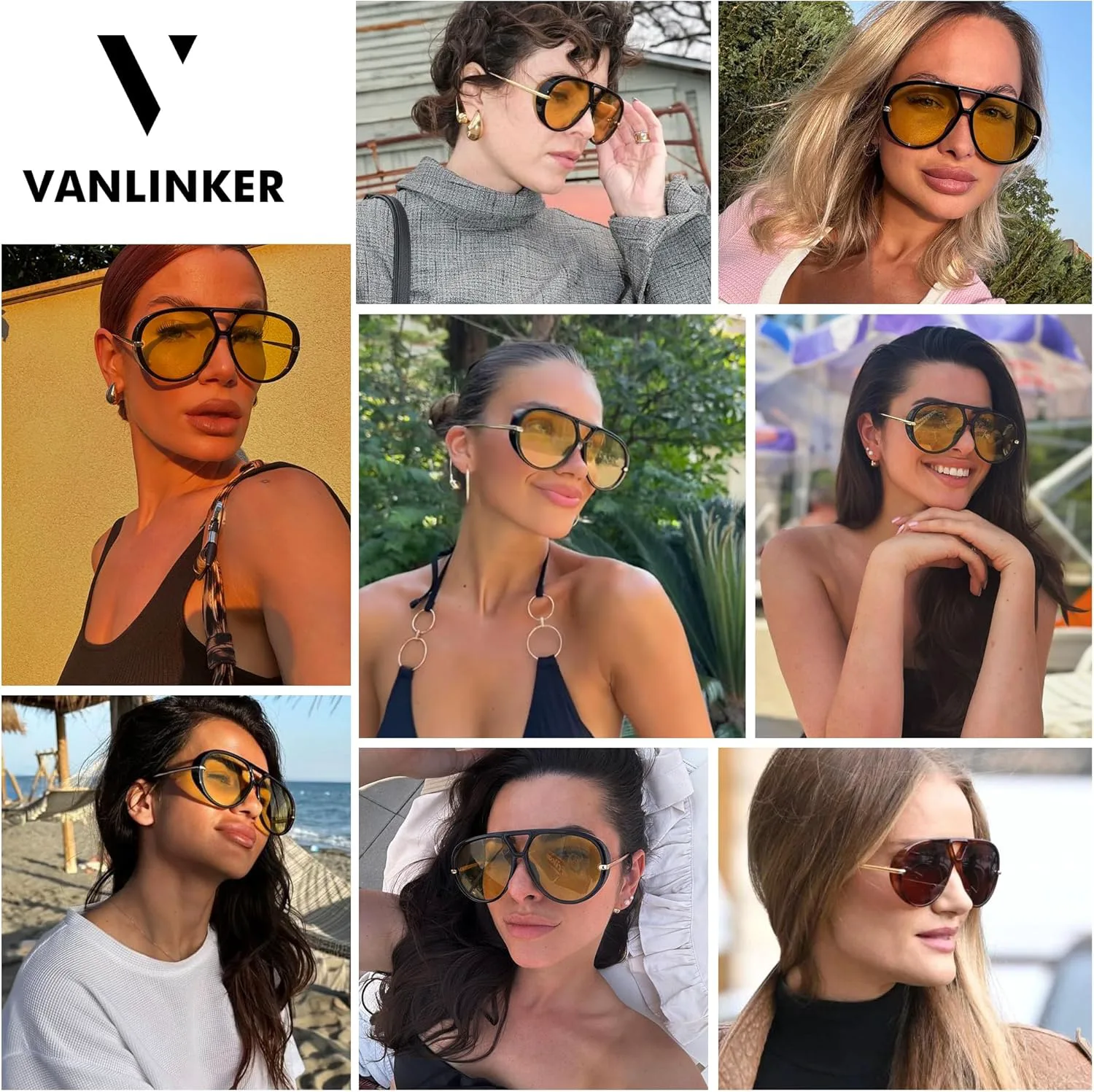 

Солнцезащитные очки-авиаторы VANLINKER большого размера, модные, поляризованные, для женщин и мужчин, ретро, ​​круглые, винтажные, в форме щита VL9798, C1-black/Grey