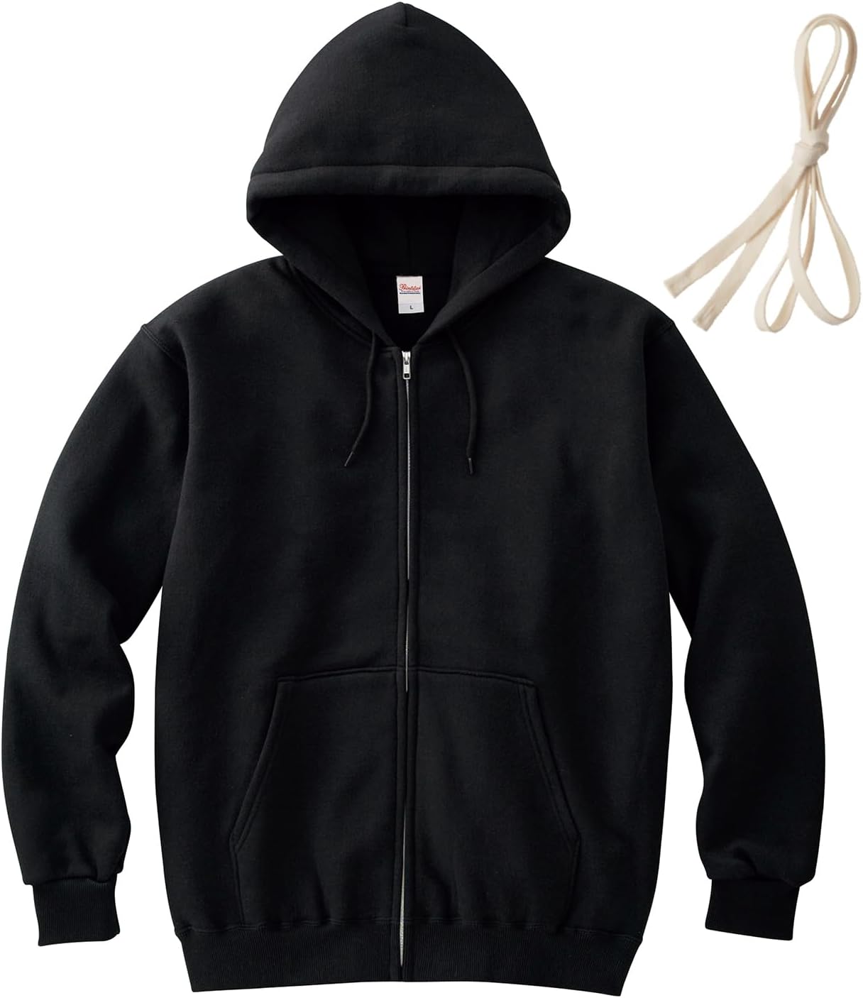 

Мужская толстовка Printstar 00217-MLZ, 8,4 унции, на флисовой подкладке, на молнии, легкая, с полной застежкой-молнией, черный