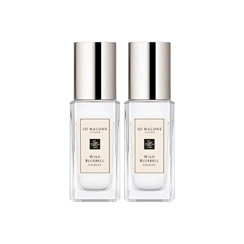 Jo Malone London Blue Bell Eau De Parfum Sample Pack Eau De Toilette Potpourri Accord, White Musk With Persimmon Notes, 9ml*2