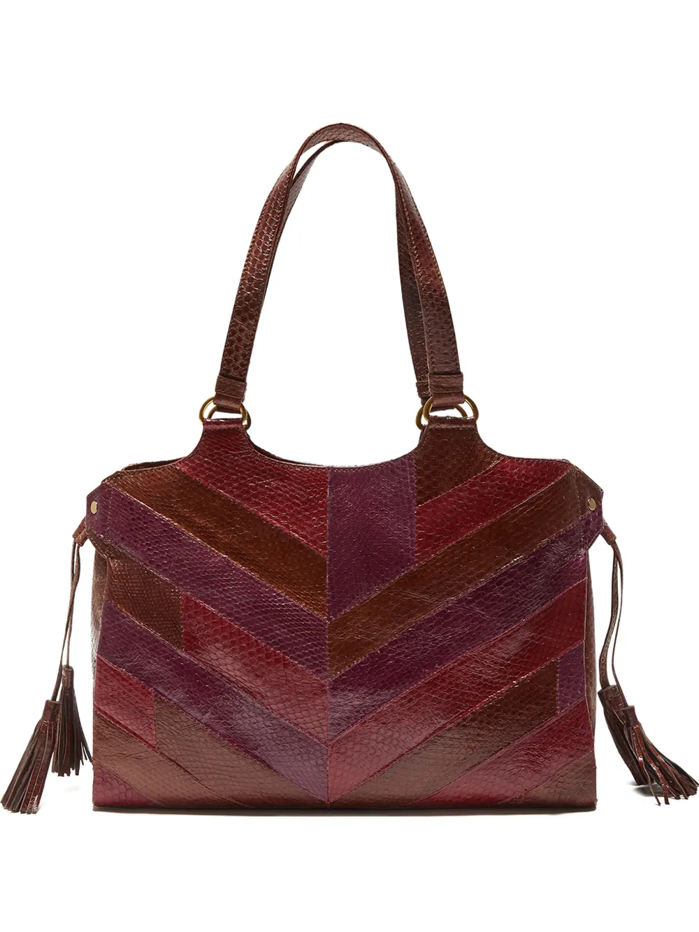 

Сумка на плечо в технике пэчворк MALIPARMI, красный