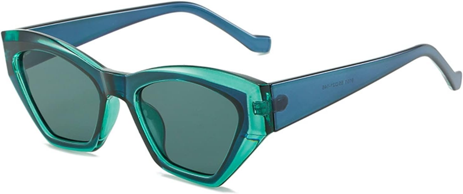 

Солнцезащитные очки в стиле «кошачий глаз» с защитой от УФ-излучения, ретро, ​​для мужчин и женщин, для отдыха на природе, пляжа и в тени (Цвет: A, Размер: Средний) MTZJH, One Color