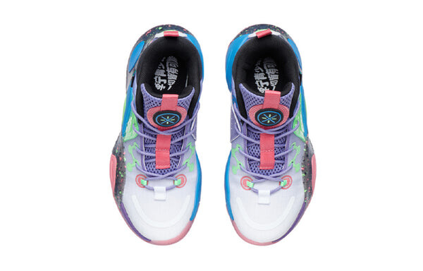 Кроссовки wade all city 9 v1.5 mid Li-Ning, фиолетовый — фото 4