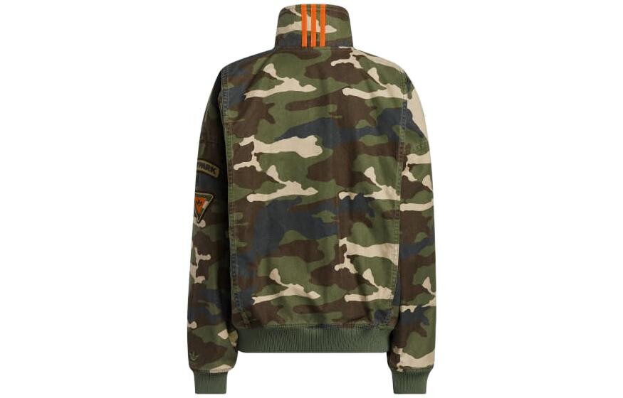 Куртка Adidas X Ivy Park Canvas, зеленый — фото 2