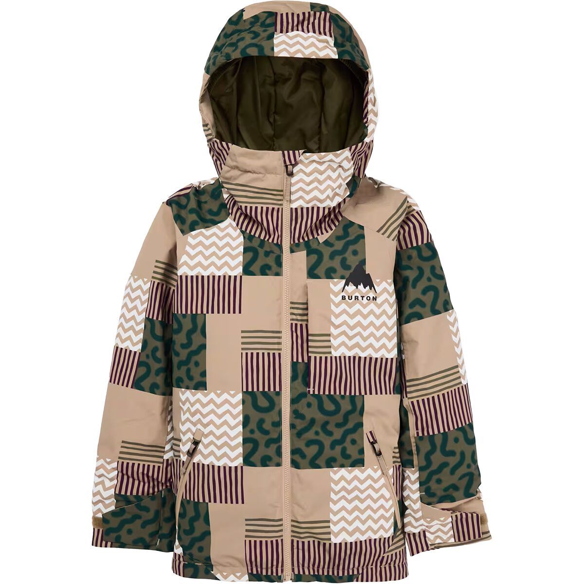 

Хиллслоп 2-слойная куртка — детская Burton, цвет patchwork