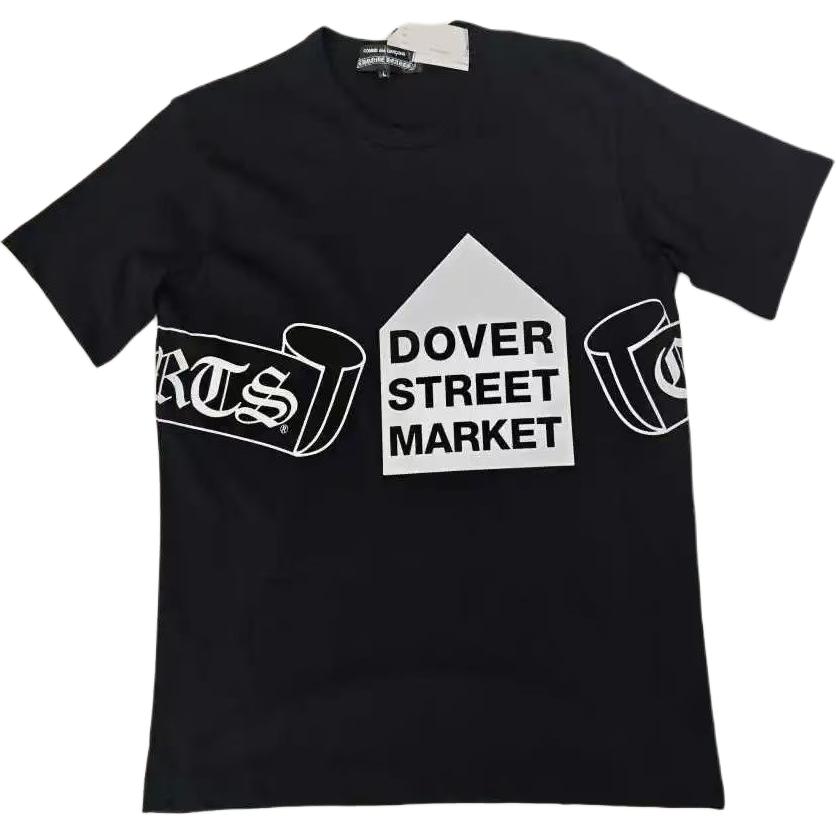 

Футболка Dover от Comme des Garcons x Dover Street Market Chrome Hearts, черный