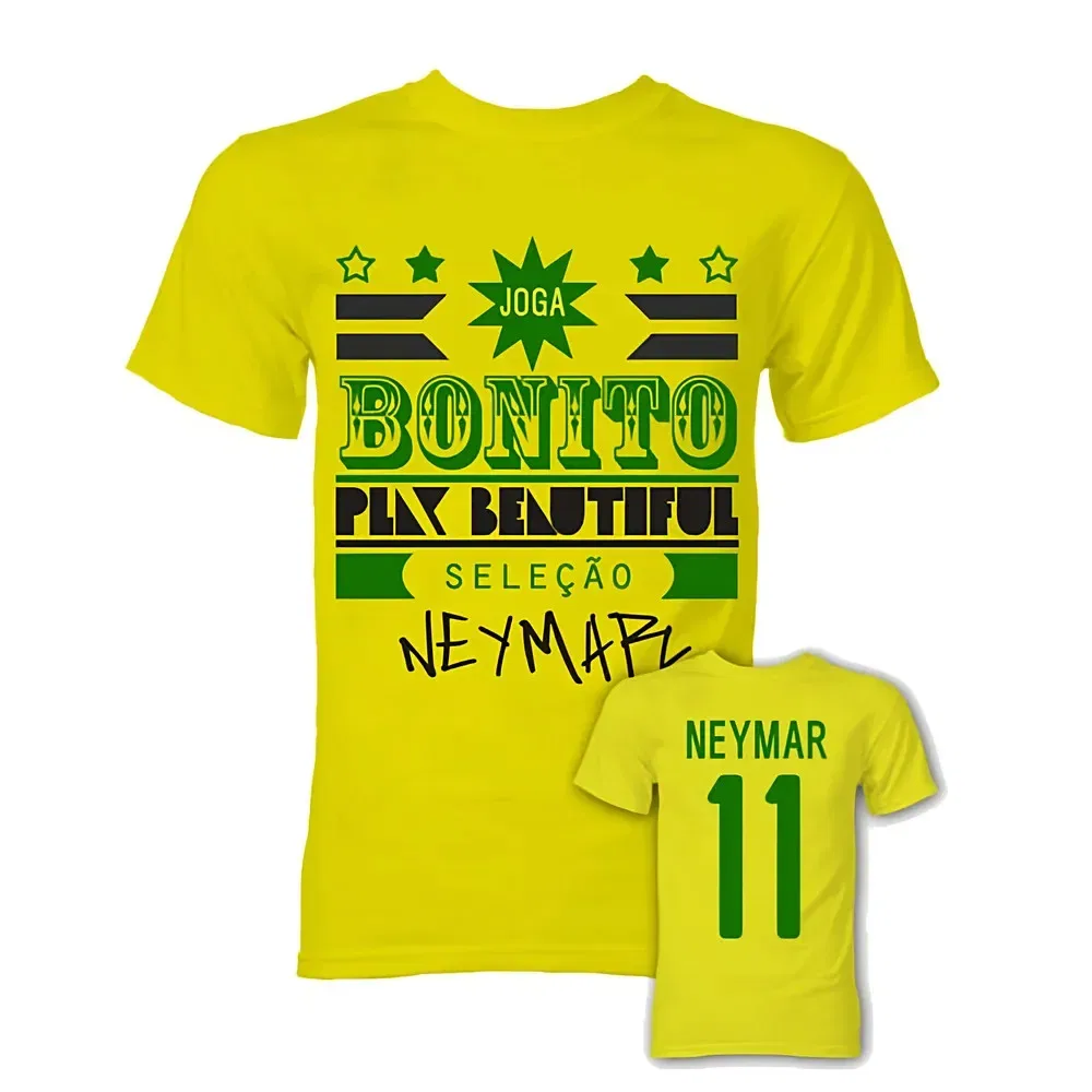 Футболка Joga Bonito Neymar Brazil, желтый