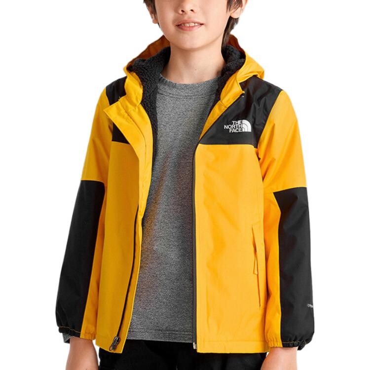 Детская куртка для активного отдыха The North Face, желтый — фото 3