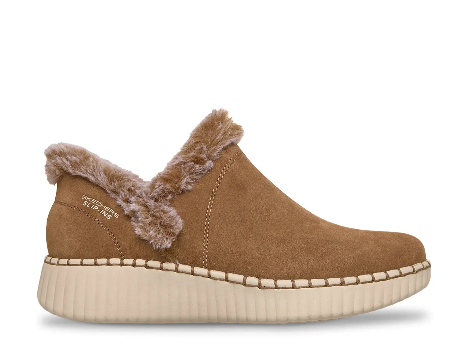 Тапочки Skechers Hands Free Slip-ins Relaxed Fit Wilshire Blvd Fallin For You Bootie, Chestnut — фото 3