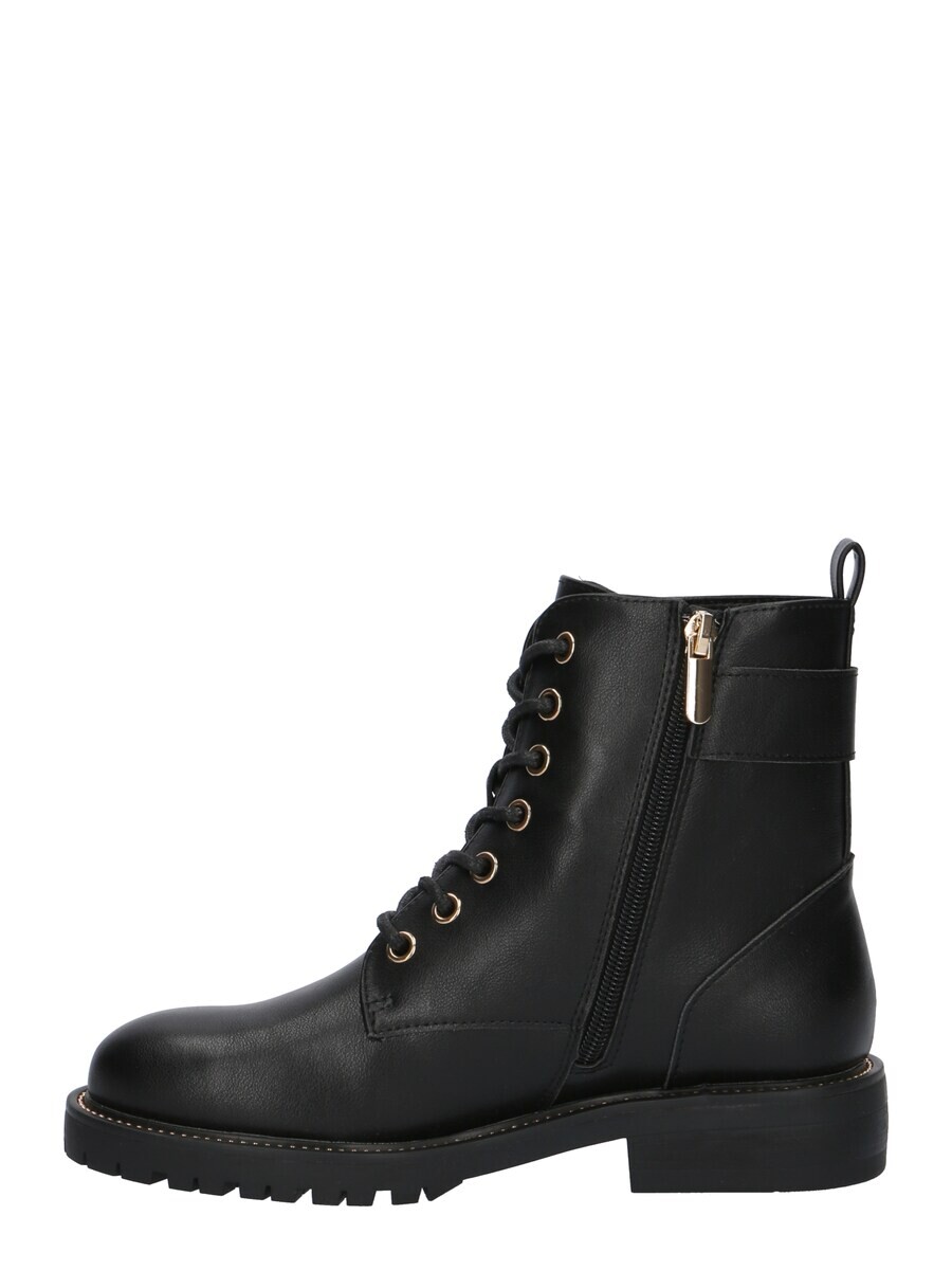 Ботильоны на шнуровке ABOUT YOU Lace-Up Ankle Boots Finja, черный — фото 2