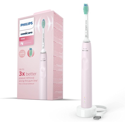 

Звуковая электрическая зубная щетка Sonicare серии 3100, Philips