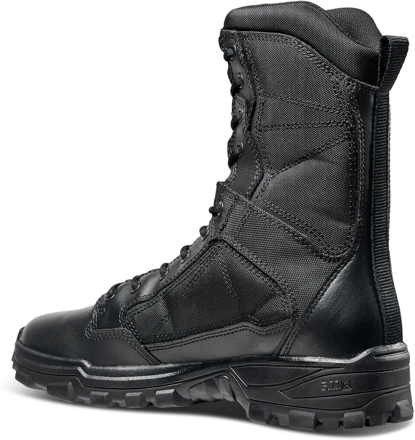 5.11 Tactical Мужские ботинки Fast-Tac 8″ - амортизированные тактические служебные ботинки с противоскользящей подошвой, черные, стиль 12387 Name ‎5.11 — фото 4