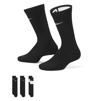 

Носки Nike Elite Kids' Basketball Crew (3 шт), черный/белый