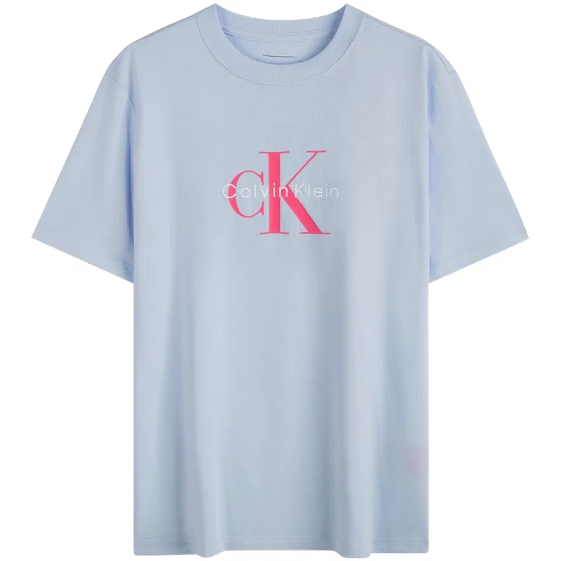 Футболка из хлопка Calvin Klein SS25CK Moon White — фото 4