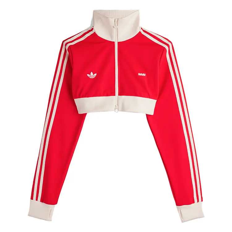 Куртка Adidas X Avavav Cropped Track Top 'Better Scarlet' Adidas Originals, красный — фото 2