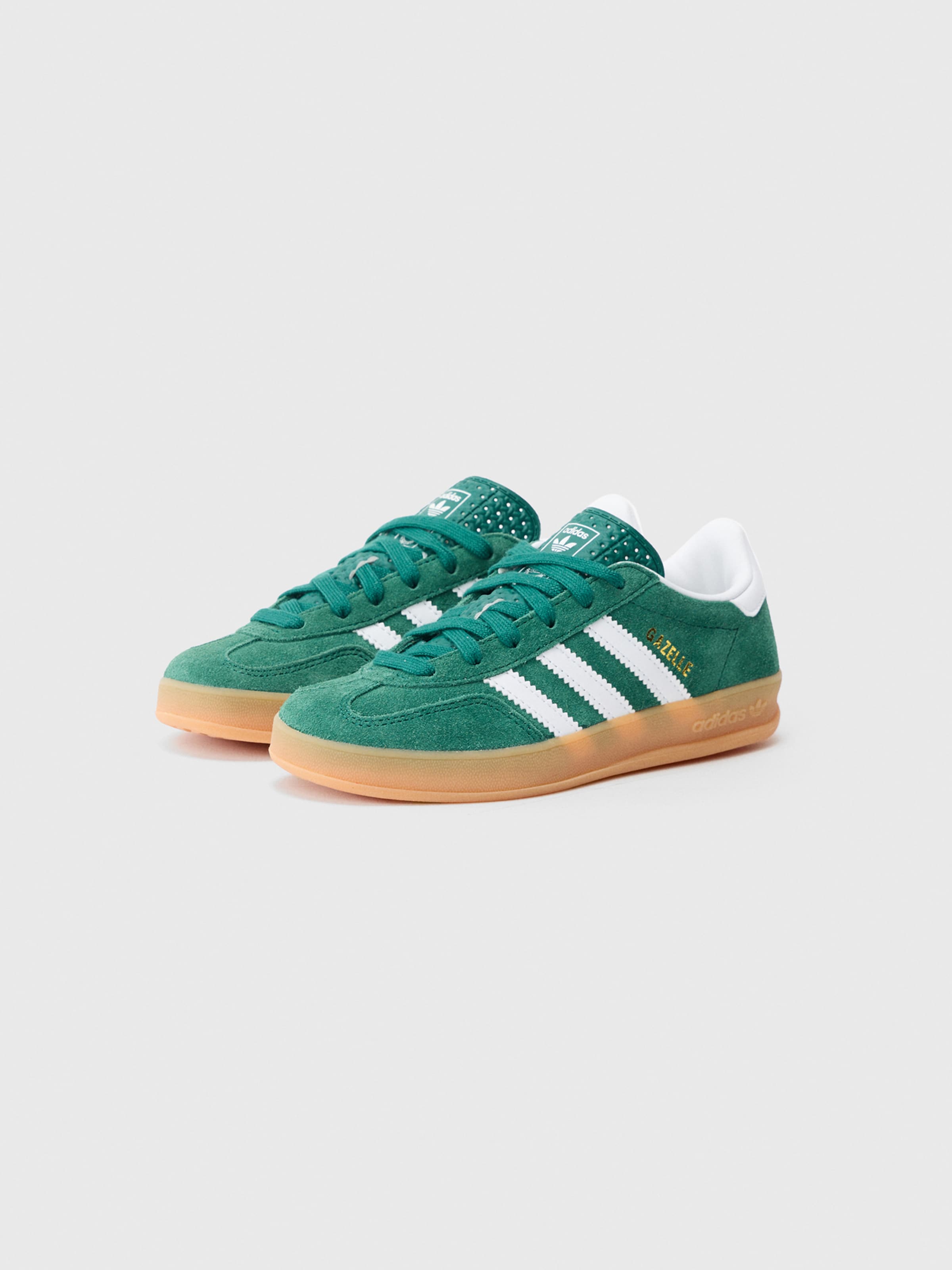 Adidas Originals Кроссовки 'GAZELLE' в темно-зеленом цвете — фото 2