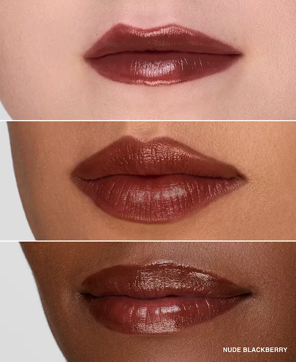 Помада для губ Extra Shine с маслом жожоба, 3 г Bobbi Brown, nude blackberry — фото 3