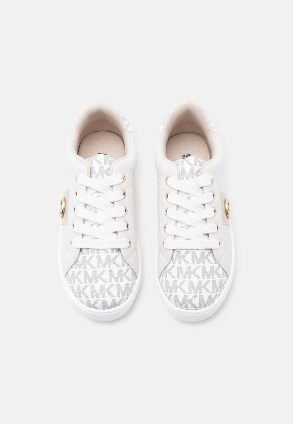 Кроссовки джем рейн Michael Kors Kids, Vanilla/Pale Gold-Coloured Metallic — фото 4