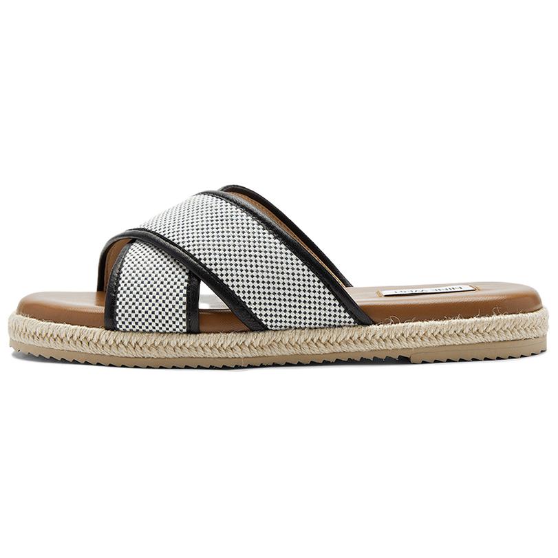 NINE WEST Женские стойкие к истиранию слайдеры Brown, цвет Brown — фото 3