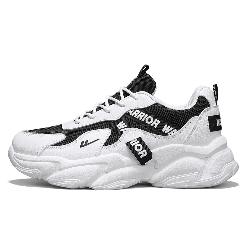 

Мужские кроссовки Warrior Cushioning Breathable High Top Chunky, бежево-голубой