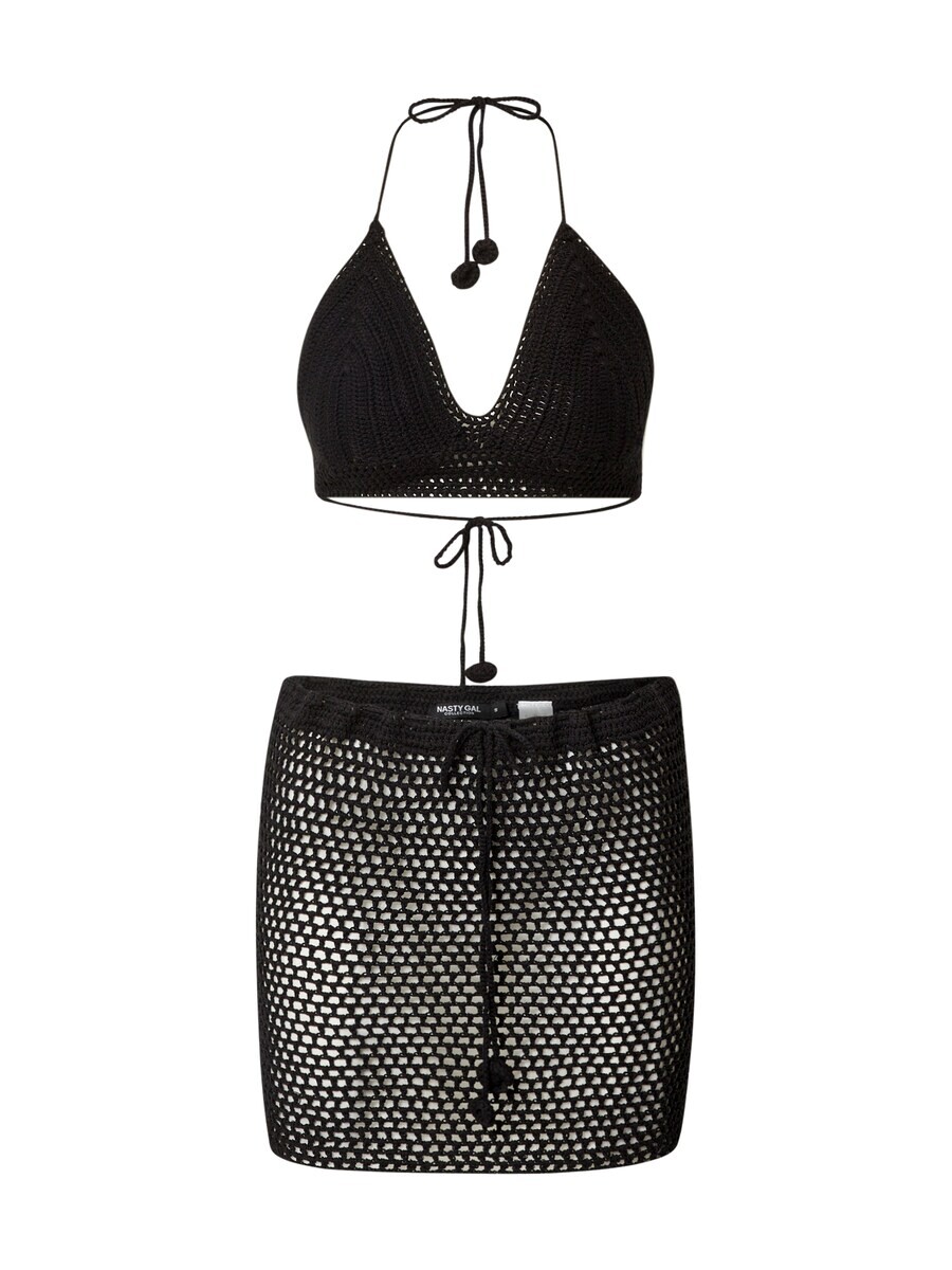 

Треугольное бикини Nasty Gal Triangle Bikini, черный