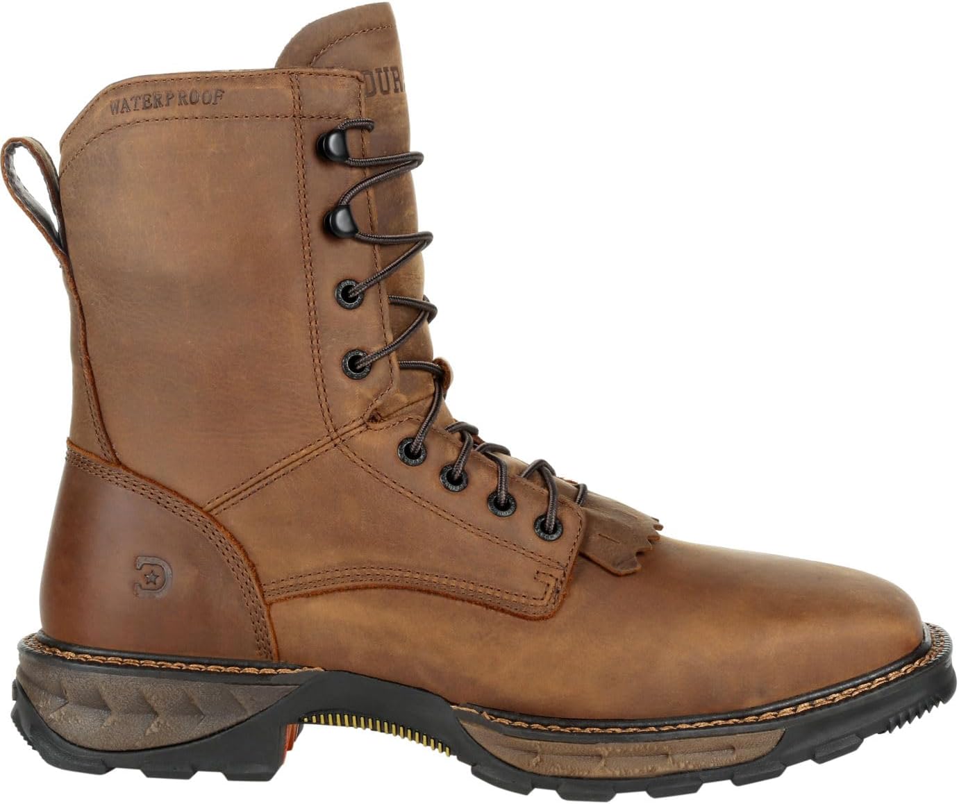 

Мужские ботинки Durango Maverick Xp с защитным стальным носком, водонепроницаемые, с квадратным носком, коричневый