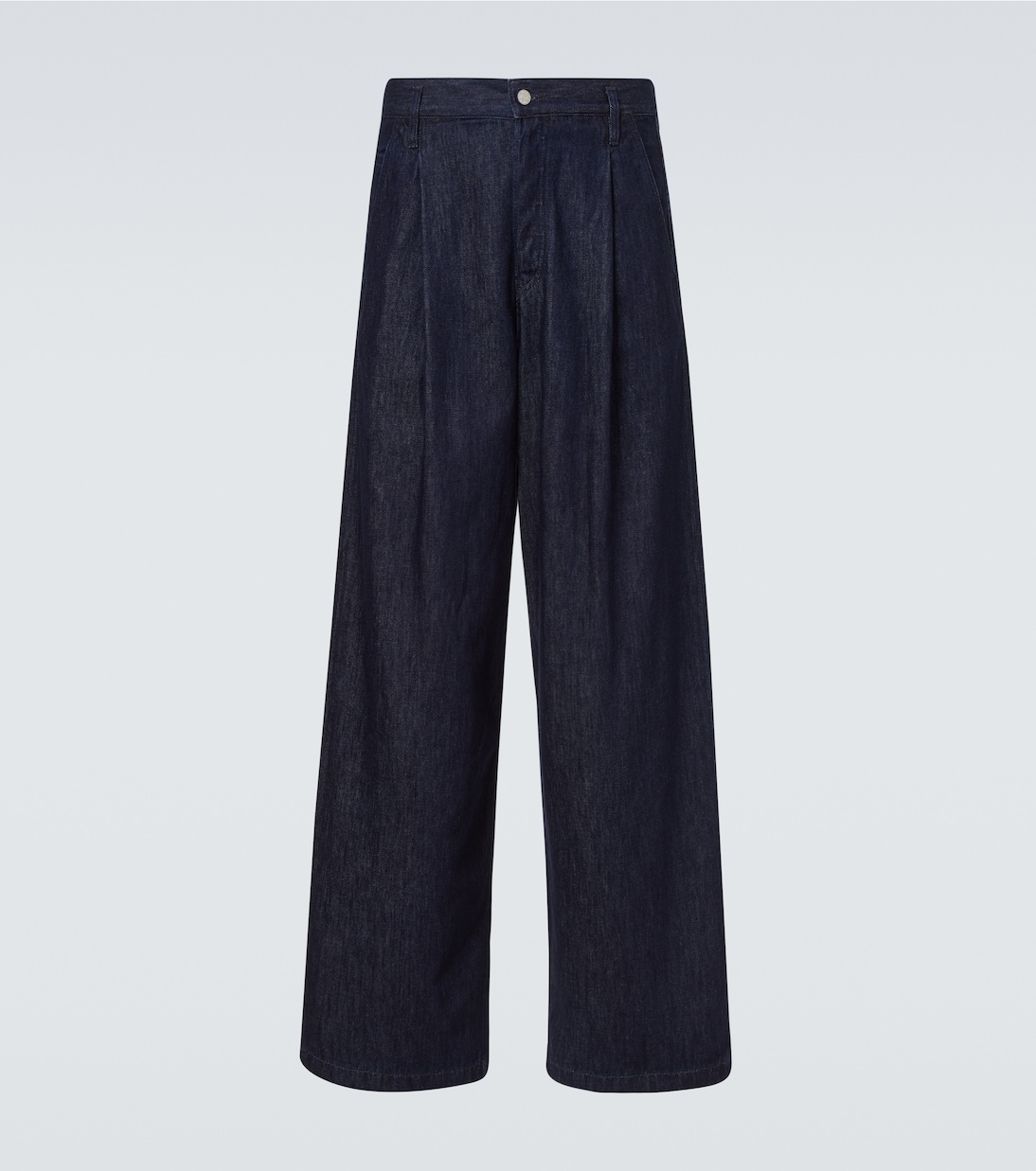 

Джинсы Penning с высокой талией и широкими штанинами Dries Van Noten, индиго