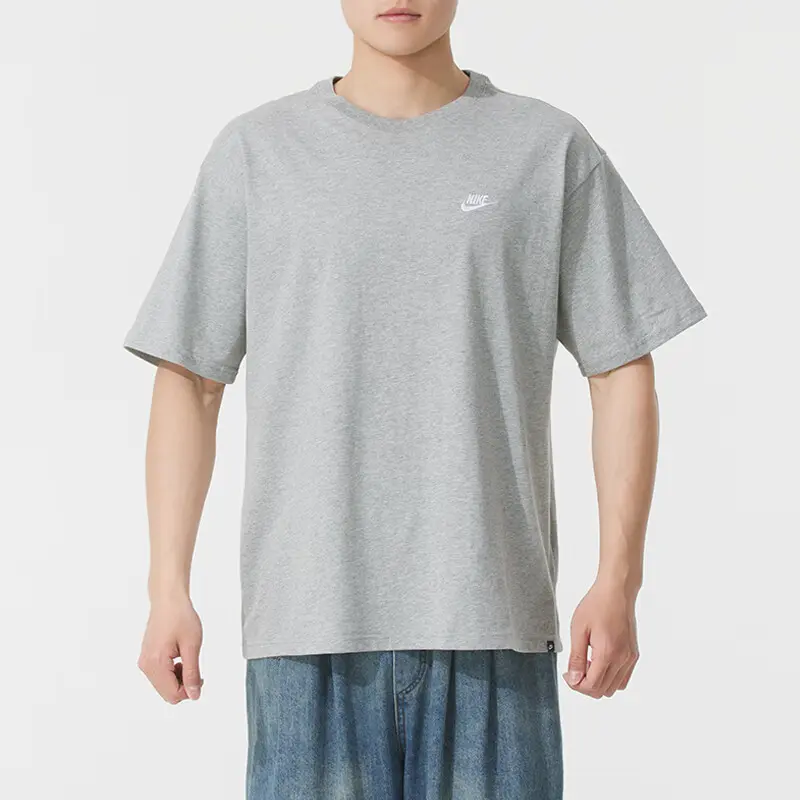 Футболка мужская Sportswear SS25 Gray Nike, серый — фото 4