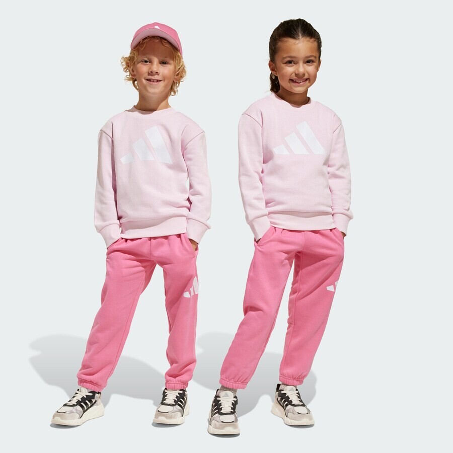Спортивный костюм ADIDAS SPORTSWEAR Tracksuit Essentials, цвет rose/light pink — фото 2