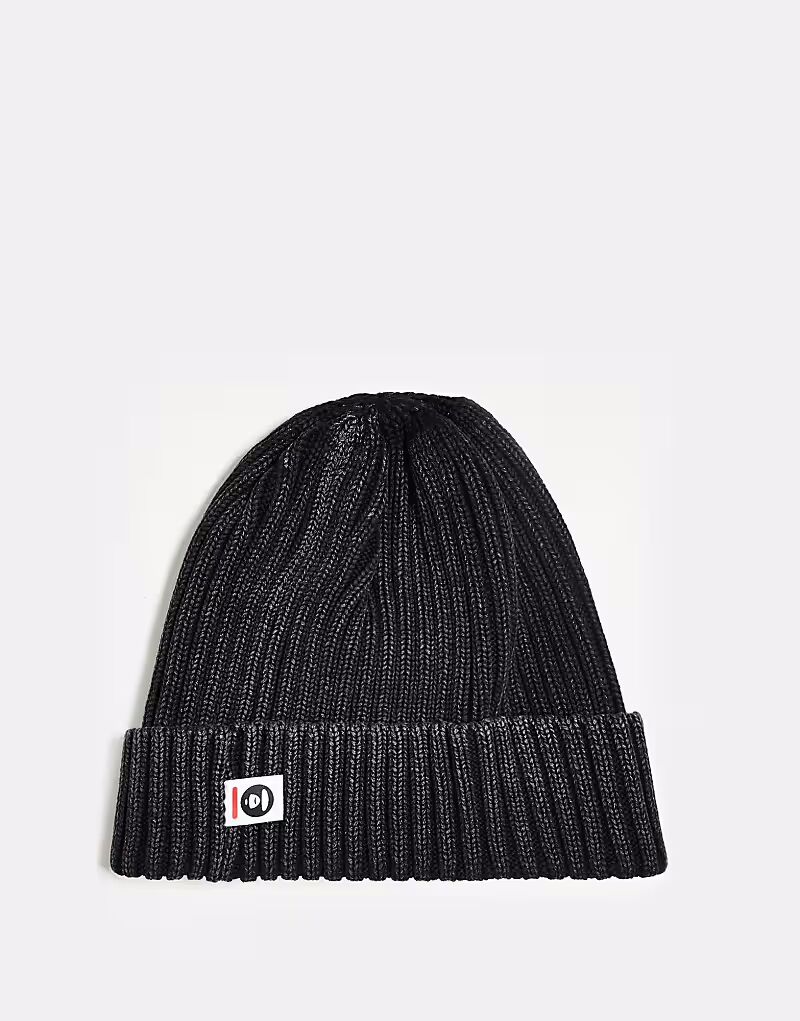 

Шапка-бини Aape By A Bathing Ape черного цвета AAPE BY A BATHING APE