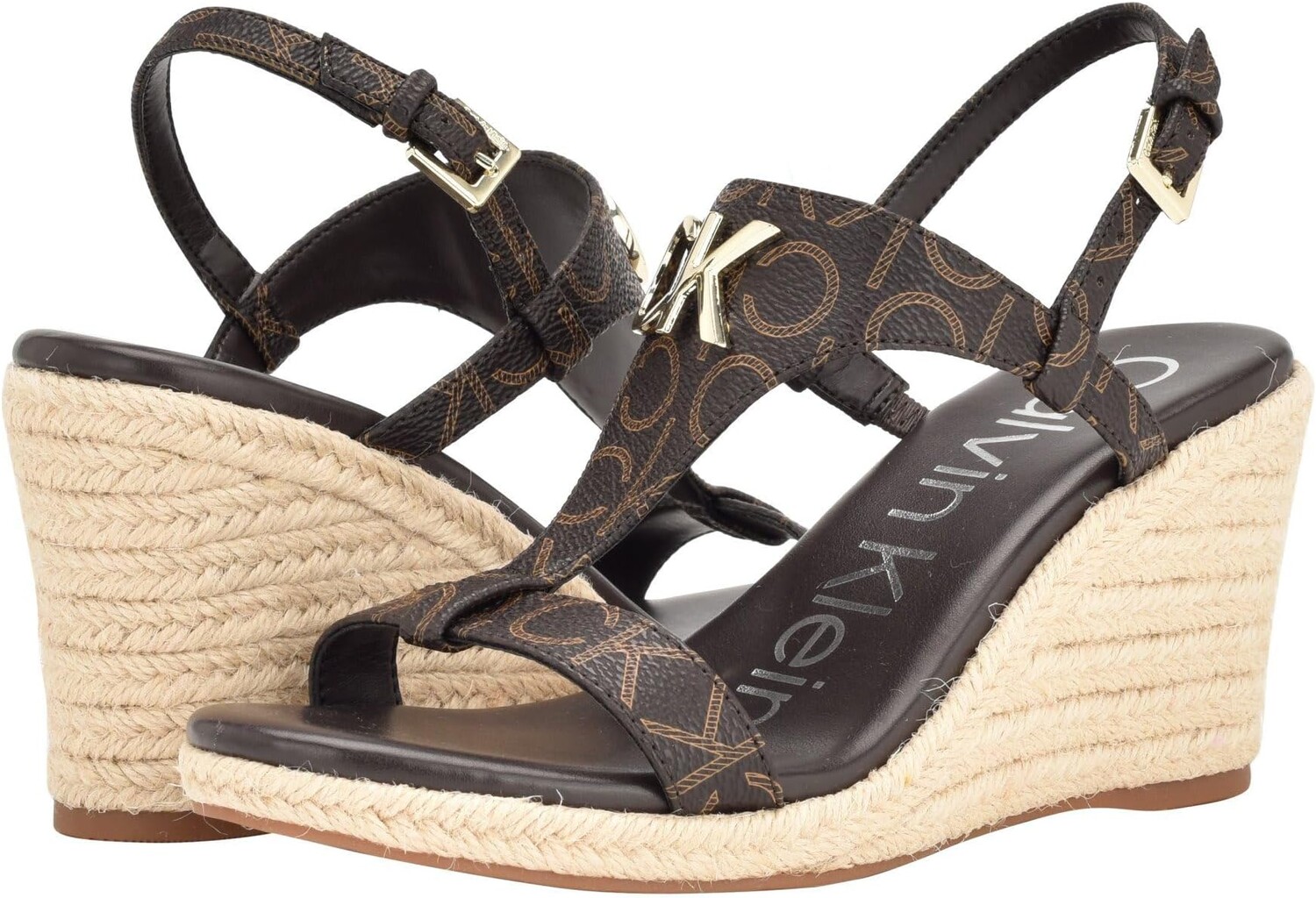 

Туфли Calvin Klein Blanta, цвет Dark Brown Logo
