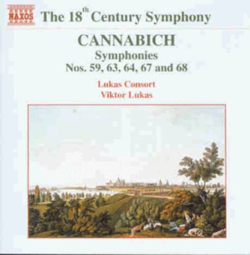 

CD диск Cannabich / Lukas Consort / Lukas: Symphonies 59 63 64 67 & 68
