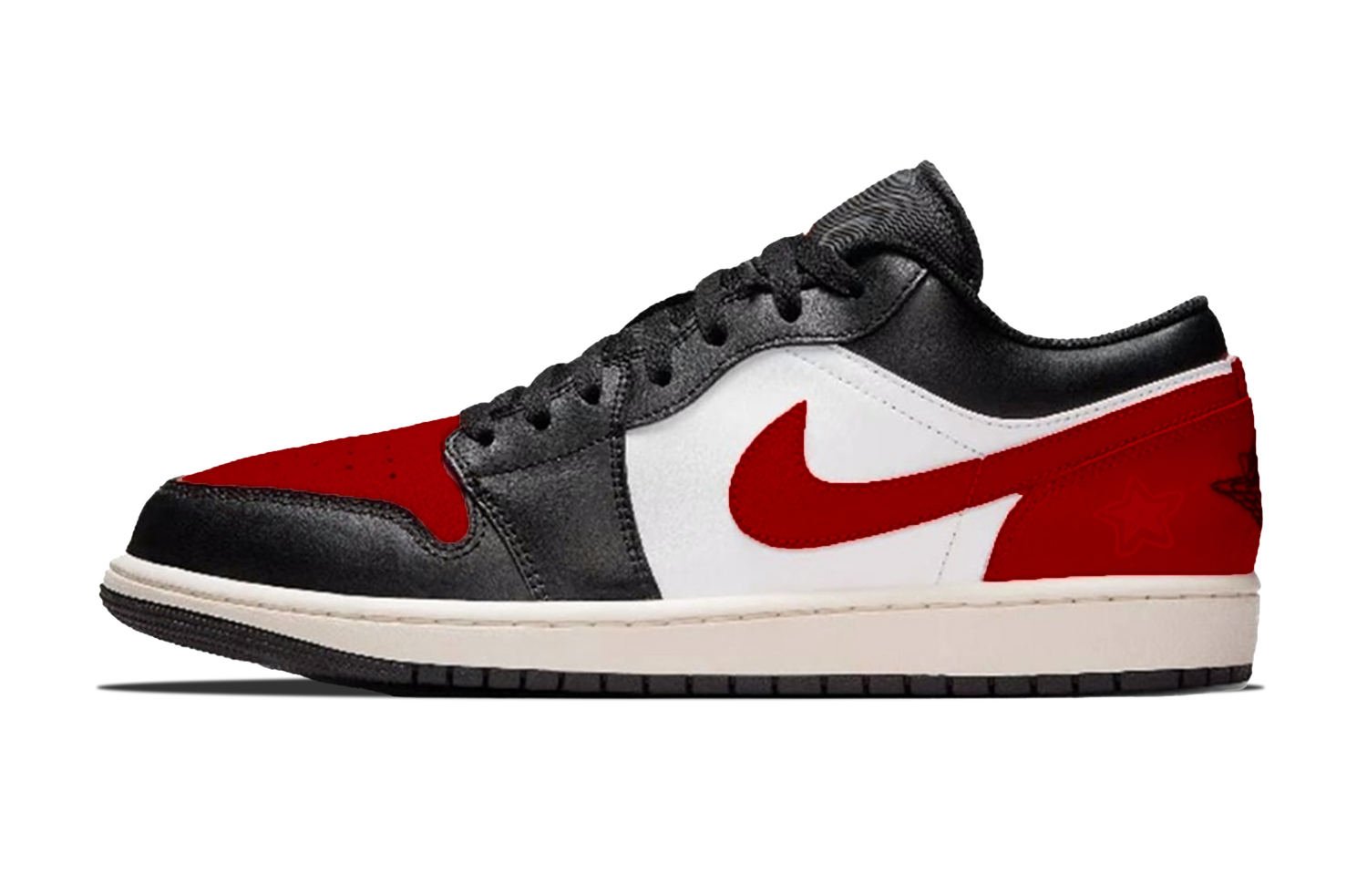 

Jordan Кроссовки Air 1 Enchanting Cosmic Red, износостойкие, низкие, винтажные, мужские, бордовые